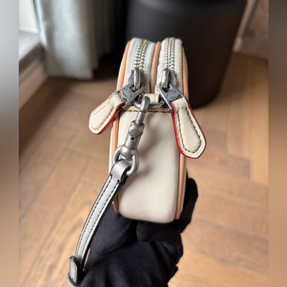 COACH Crossbody Clutch With Embossed Rocket Shuttle - Picture 7 of 16